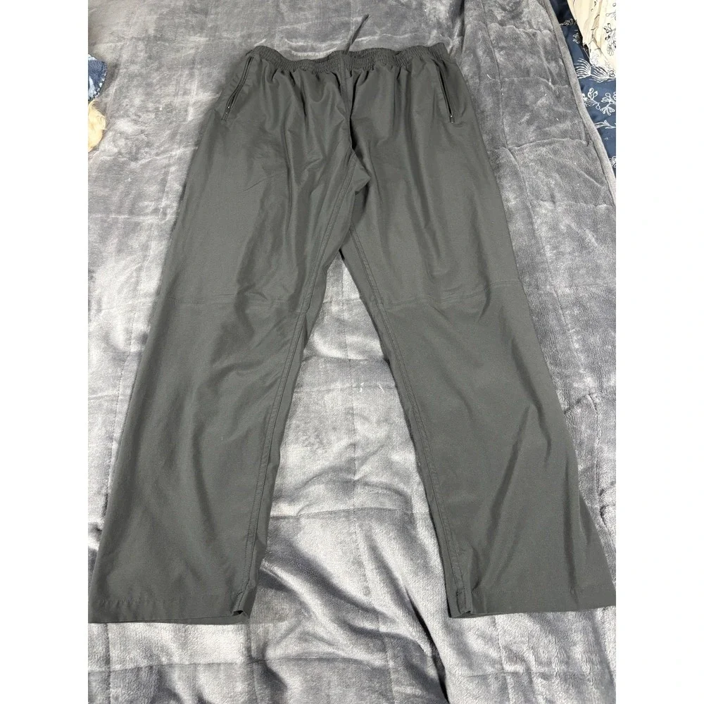 Outdoor Voices Mens Black Athletic‎ Track Pants Zip Pockets Size XL